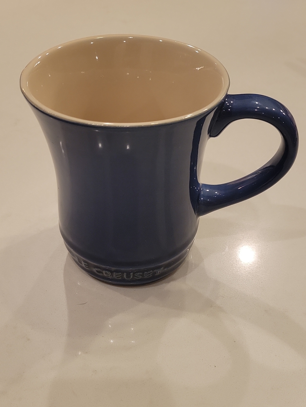 Le Creuset Retired Cobalt Large Flared Tea Mug